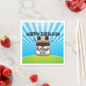 Serviette En Papier Carlin Camp 2020 Joyeux anniversaire (En situation)