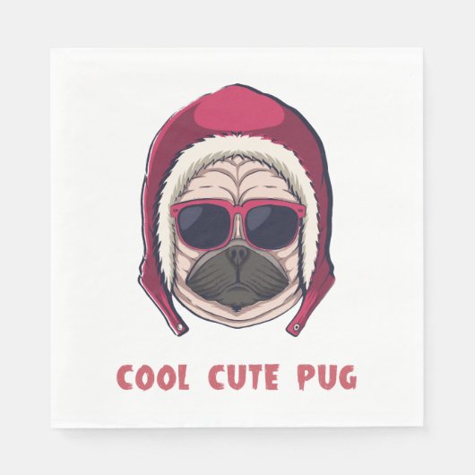 Serviette En Papier Carlin cool (Devant)
