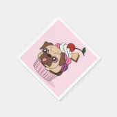 Serviette En Papier Carlin Cupcake (Coin)