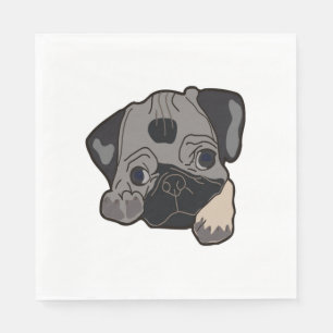 SERVIETTE EN PAPIER CARLIN PUPPY