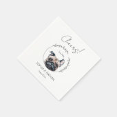 Serviette En Papier Carlin simple Chien Mariage Cocktail Napkins (Coin)