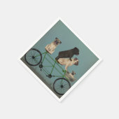 Serviette En Papier Carlin Tandem (Coin)