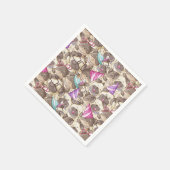 Serviette En Papier Carlins mignons (Coin)
