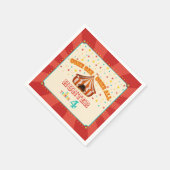 Serviette En Papier Carnaval Anniversaire Napkin (Coin)