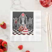 Serviette En Papier Carnival in a Magical land (En situation)