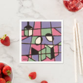 Serviette En Papier Caroleurs (En situation)