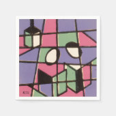 Serviette En Papier Caroleurs (Devant)