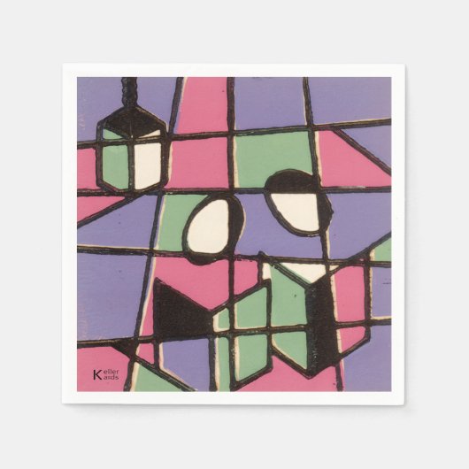 Serviette En Papier Caroleurs (Devant)