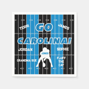 Serviette En Papier Carolina Football Famille Papier Napkin