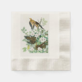 Serviette En Papier Carolina Turtle Dove John Audubon Oiseaux d'Amériq (Devant)