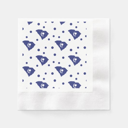 Serviette En Papier Caroline du Sud (Devant)