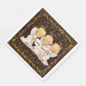 Serviette En Papier Caroling Angels Dinner Papier Napkin (Coin)