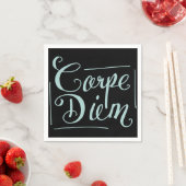 Serviette En Papier Carpe Diem Fancy (En situation)