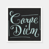 Serviette En Papier Carpe Diem Fancy (Devant)