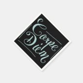 Serviette En Papier Carpe Diem Fancy (Coin)