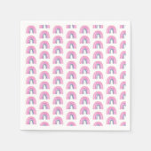 Serviette En Papier Carré Baby shower Rainbow Boy (Devant)