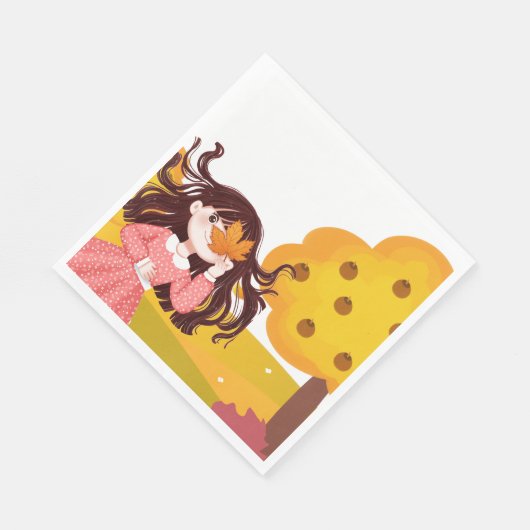 Serviette En Papier Carré bon thanksgiving (Coin)