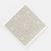 Serviette En Papier Carreau de Talavera beige Style espagnol Fiesta (Coin)