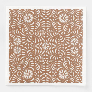 Serviette En Papier Carreau de terre cuite Talavera Style espagnol Fie