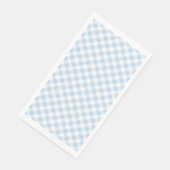 Serviette En Papier Carreaux bleus (Coin)