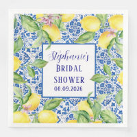 Carreaux Portugais Citron Mariage Méditerranéen