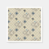 Serviette En Papier Carrelage beige (Devant)