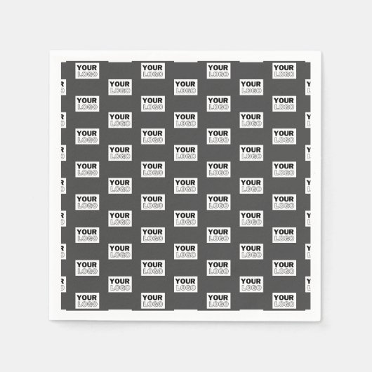 Serviette En Papier Carrelage de votre logo de conception d'image ou d (Devant)