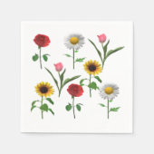 Serviette En Papier Carrelage en céramique Zazzle 4.25" x 4.25, Petit (Devant)