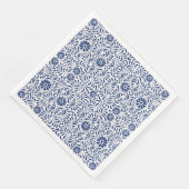 Serviette En Papier Carrelage Talavera bleu style espagnol Fiesta (Coin)