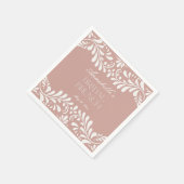 Serviette En Papier Carrelage Talavera Rose Fiesta Espagnole Brunch de (Coin)