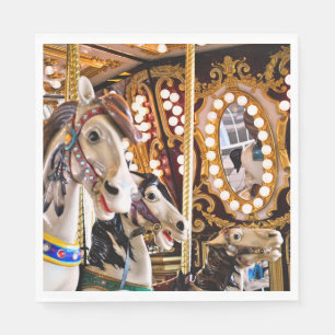 Serviette En Papier Carrousel