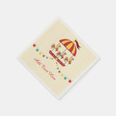 Serviette En Papier Carrousel avec Bund'étoiles (Coin)