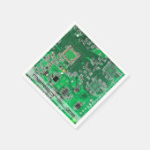 Serviette En Papier Carte circuit imprimé circuit vert PCB (Coin)