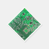Serviette En Papier Carte circuit imprimé circuit vert PCB (Coin)