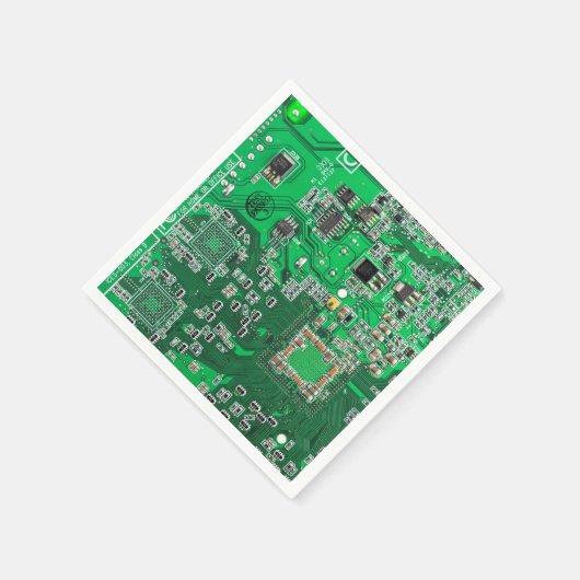 Serviette En Papier Carte circuit imprimé circuit vert PCB (Coin)