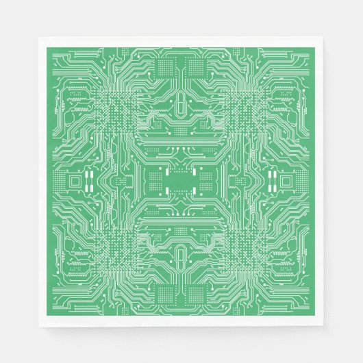 Serviette En Papier Carte de circuit (Devant)