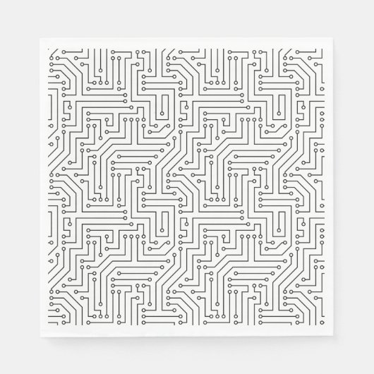 Serviette En Papier Carte de circuit (Devant)