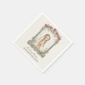 Serviette En Papier Carte de prière Mémorial catholique Marie (Coin)