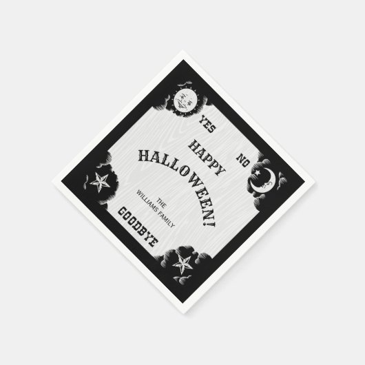 Serviette En Papier Carte d'esprit Halloween Papier Napkin (Coin)