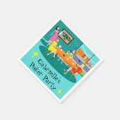 Serviette En Papier Carte femme personnalisable Jeu de serviettes jeta (Coin)