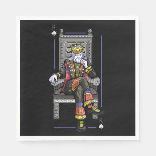 Serviette En Papier Carte King