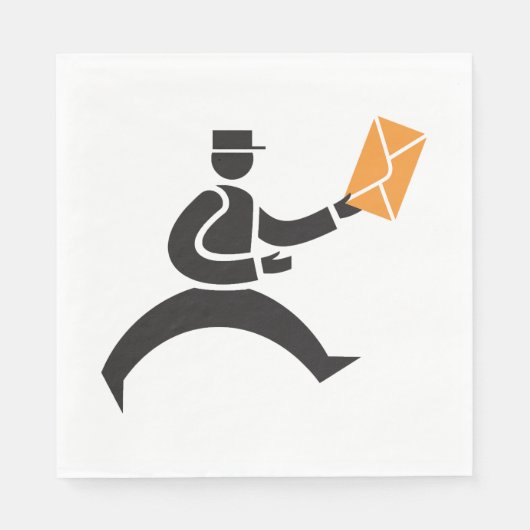 Serviette En Papier Carte postale (Devant)