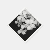 Serviette En Papier carte postale n&b (Coin)