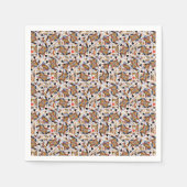 Serviette En Papier Cartes de lecture Papier Napkin (Devant)