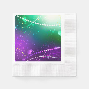 Serviette En Papier Carthagène Solive Purple