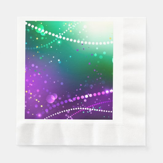 Serviette En Papier Carthagène Solive Purple (Devant)