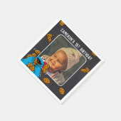 Serviette En Papier Carton d'Anniversaire du Monstre-Cookies (Coin)
