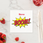 Serviette En Papier Cartoon Boom Thunder_Cove (En situation)