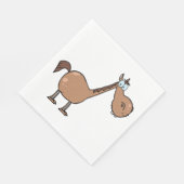 Serviette En Papier Cartoon Cheval Papier Napkins (Coin)