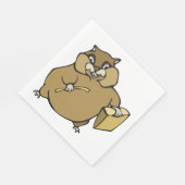Serviette En Papier Cartoon Hamster (Coin)